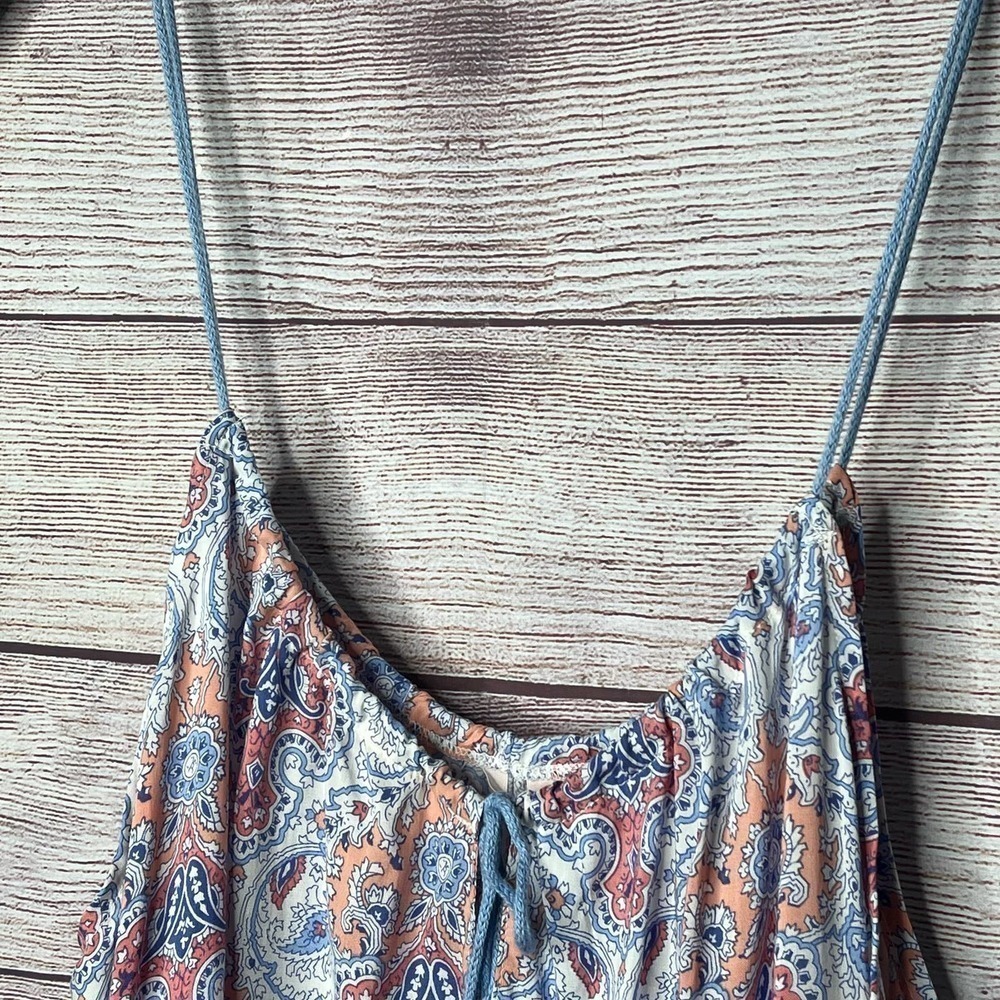 Victoria's Secret Paisley Boho Lounge Pajama Cami Camisole Top Large New - Picture 9 of 11